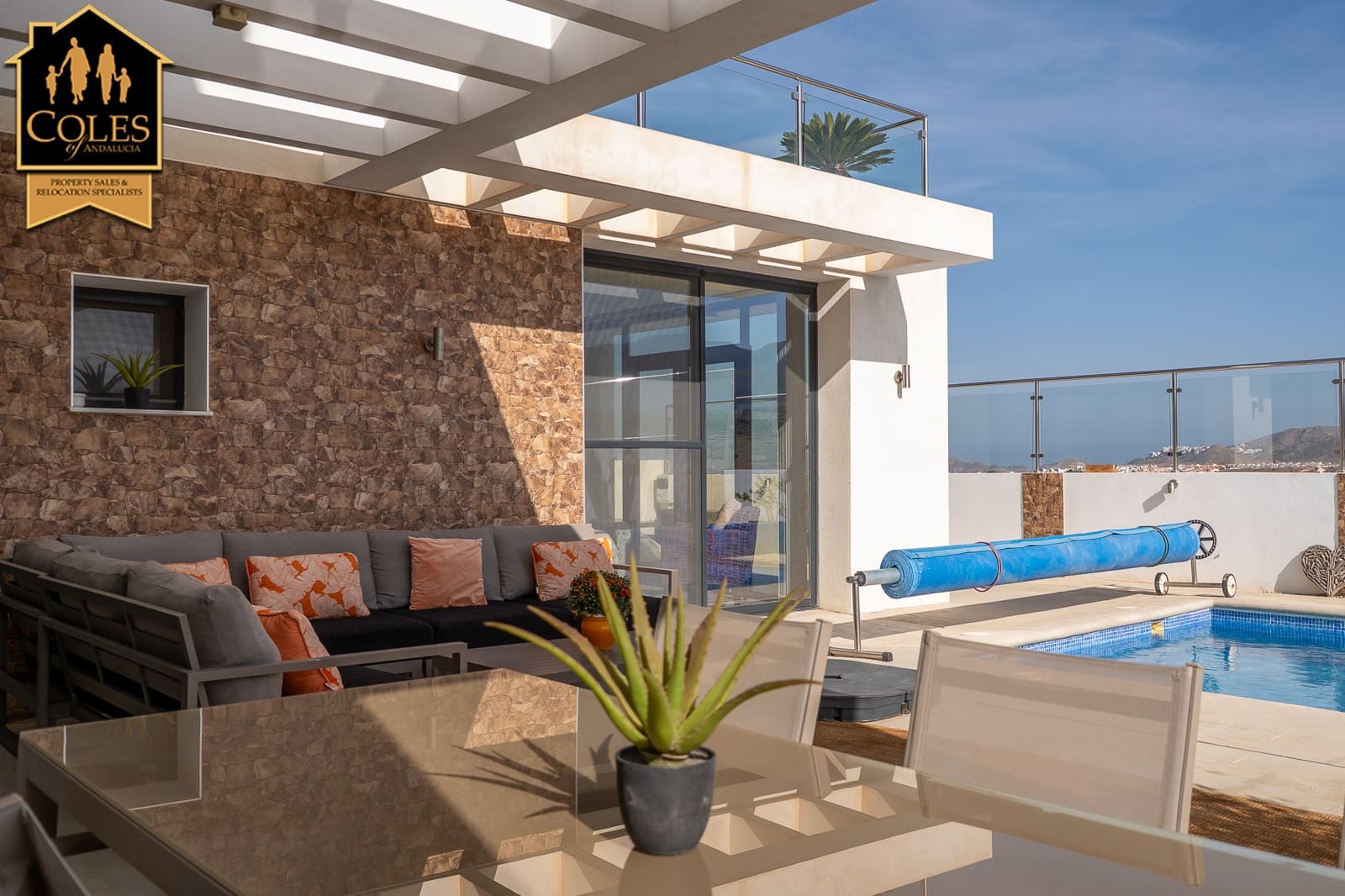 3 bedroom Villa for sale in Los Gallardos with pool garage - € 540,000 (Ref: 10155467)