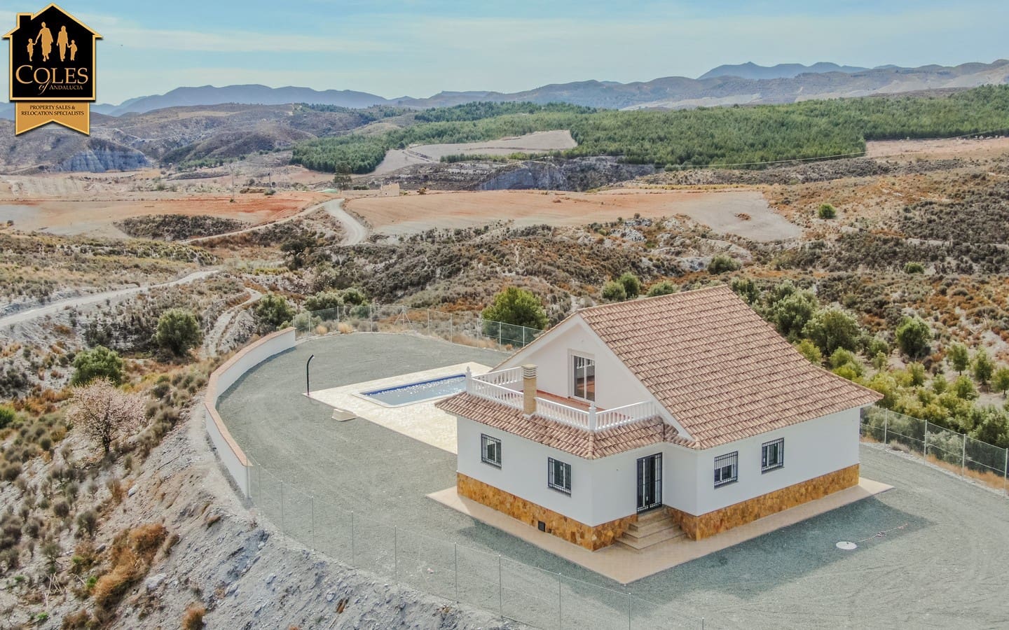 4 soveværelse Villa til salg i Puerto Lumbreras med swimmingpool - € 289.000 (Ref: 7457123)