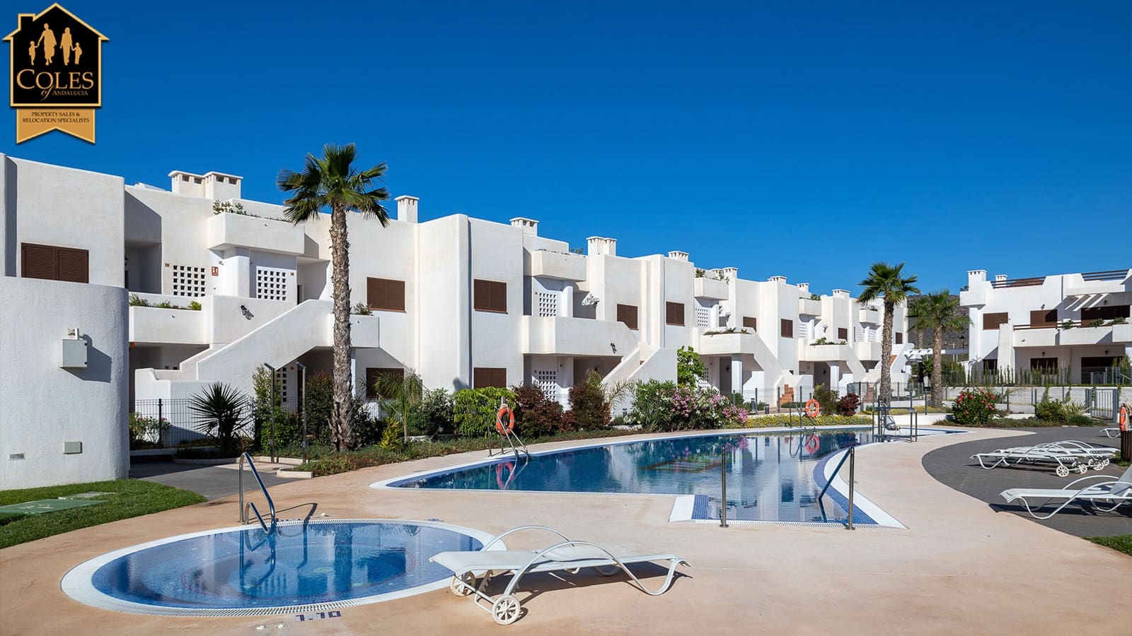 2 bedroom Beach Apartment for sale in San Juan de los Terreros with pool garage - € 165,000 (Ref: 8524337)