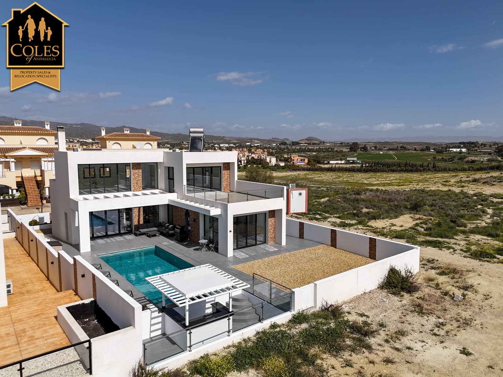 3 soveværelse Villa til salg i Los Gallardos med swimmingpool garage - € 549.950 (Ref: 8927145)