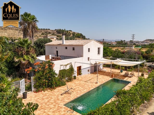 4 sovrum Finca/Hus på landet till salu i Antas med pool garage - 345 000 € (Ref: 9184319)