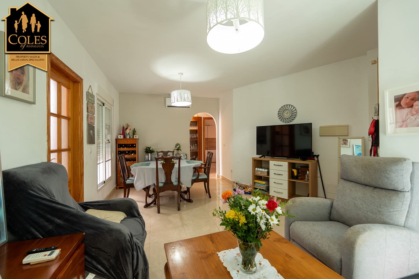 3 soveværelse Semi-Rækkehus til salg i Los Gallardos med swimmingpool garage - € 164.950 (Ref: 9227991)