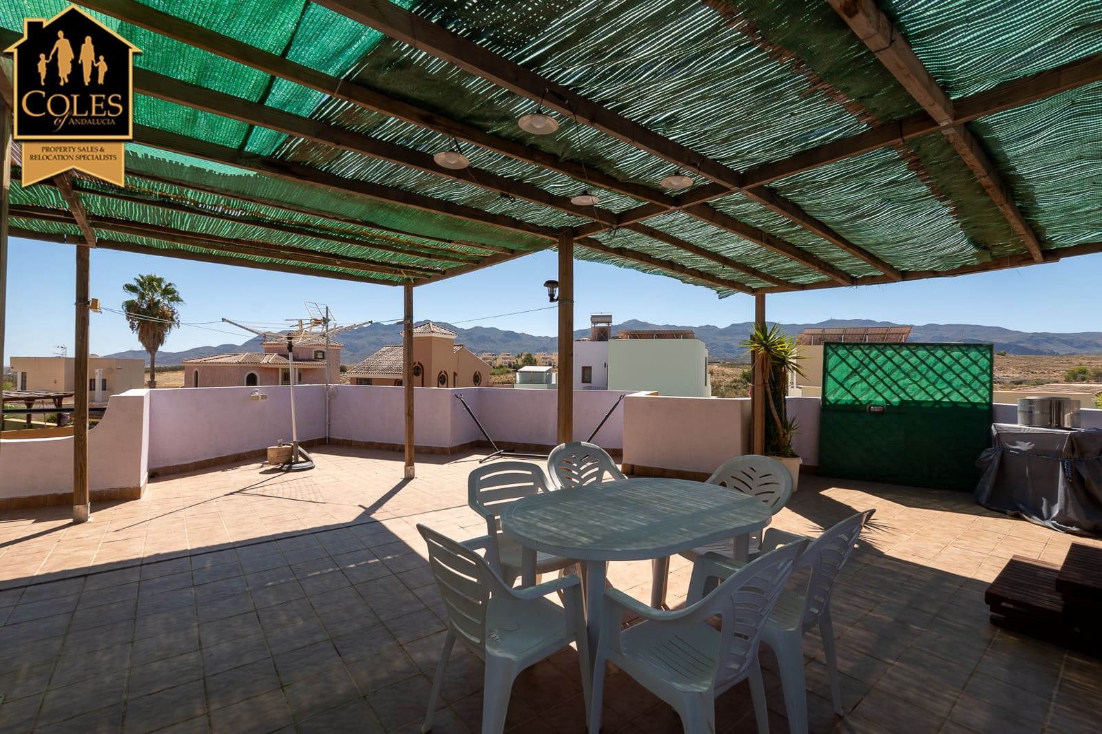 3 soveværelse Semi-Rækkehus til salg i Los Gallardos med swimmingpool garage - € 164.950 (Ref: 9227991)