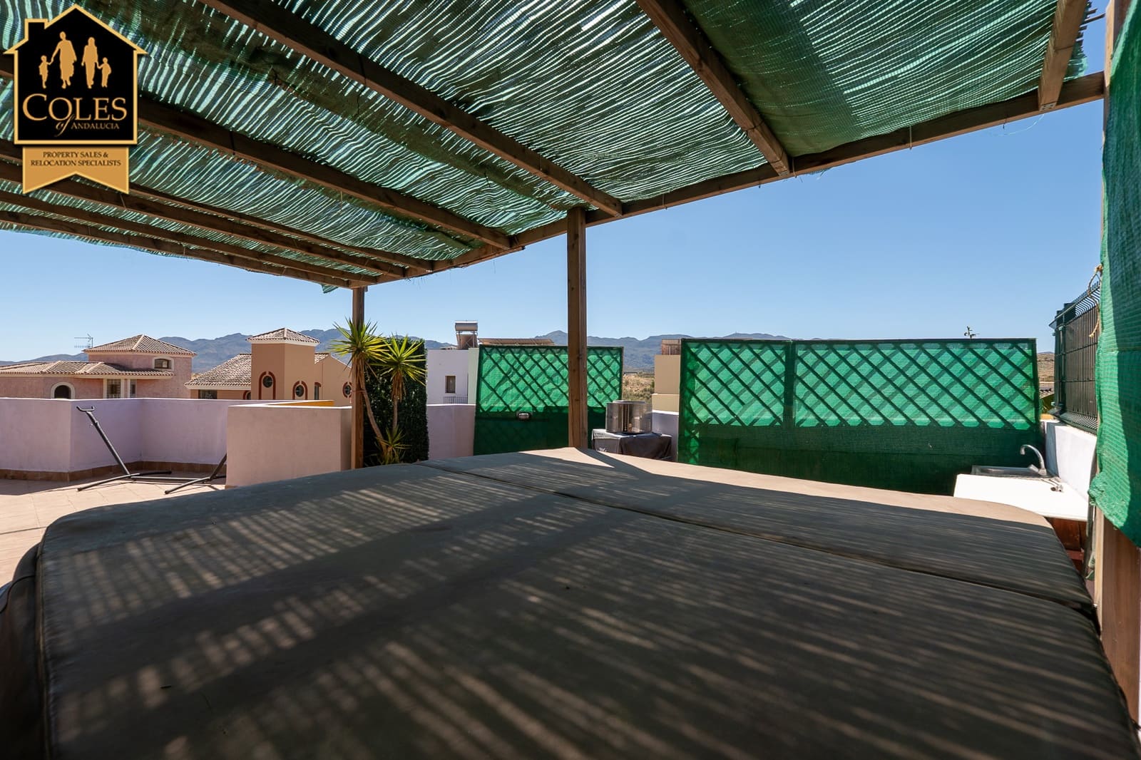 3 soveværelse Semi-Rækkehus til salg i Los Gallardos med swimmingpool garage - € 164.950 (Ref: 9227991)