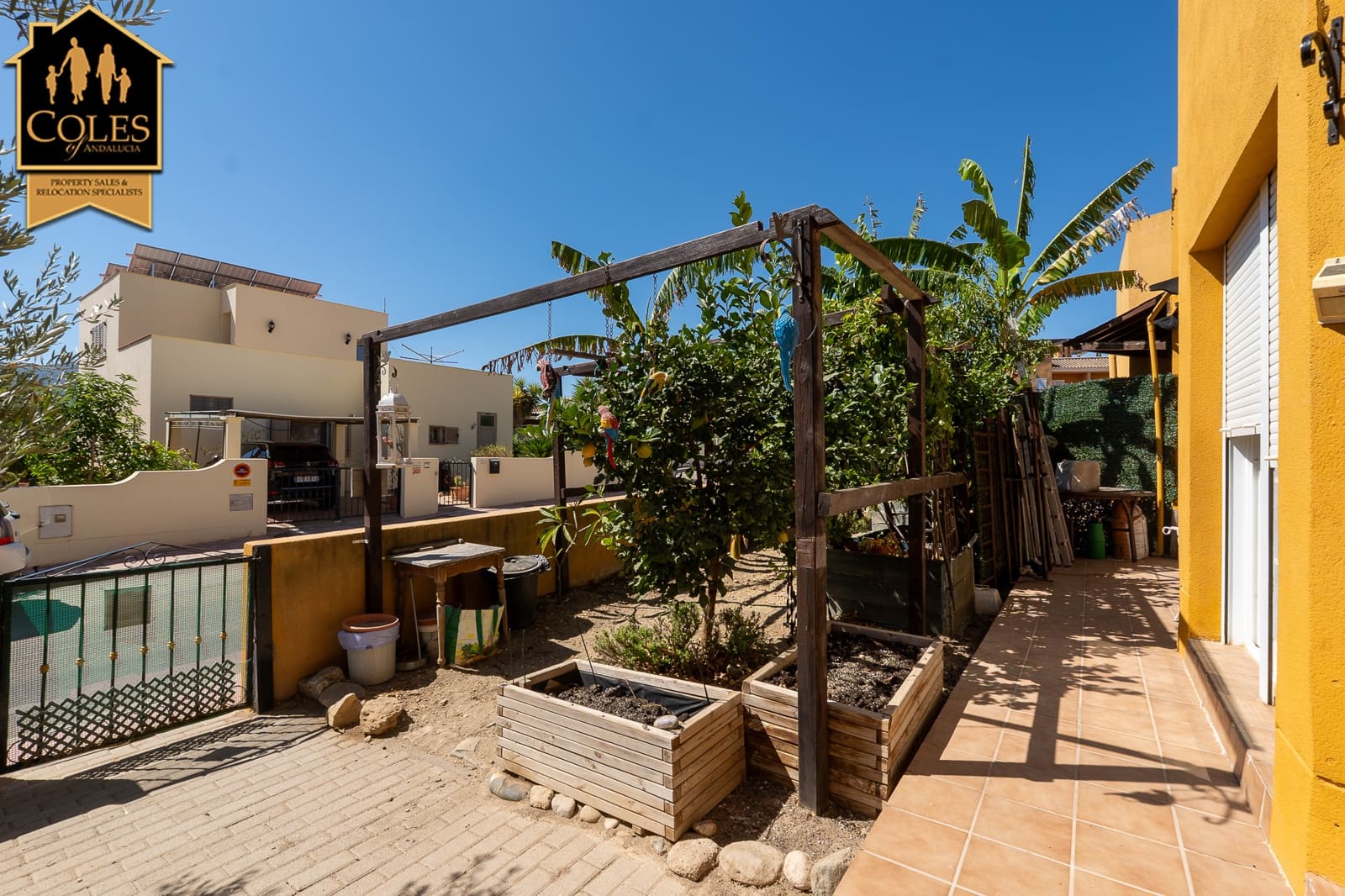 3 soveværelse Semi-Rækkehus til salg i Los Gallardos med swimmingpool garage - € 164.950 (Ref: 9227991)