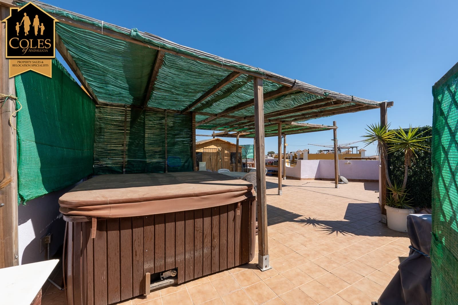 3 soveværelse Semi-Rækkehus til salg i Los Gallardos med swimmingpool garage - € 164.950 (Ref: 9227991)