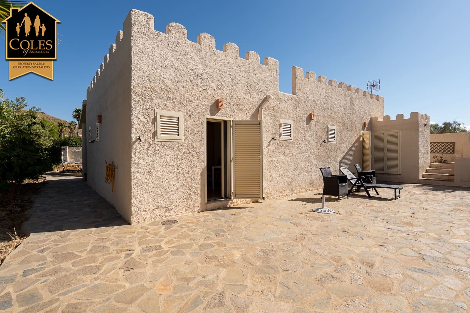 2 soveværelse Villa til salg i Los Gallardos med swimmingpool garage - € 309.995 (Ref: 9249136)