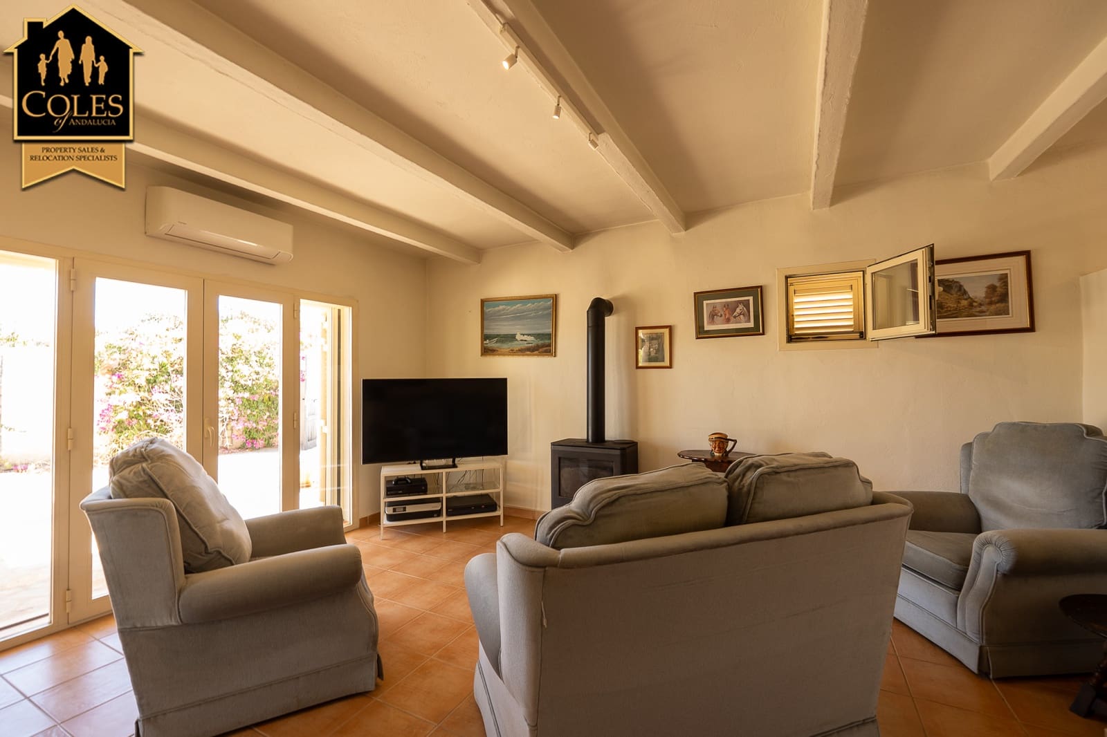 2 soveværelse Villa til salg i Los Gallardos med swimmingpool garage - € 309.995 (Ref: 9249136)