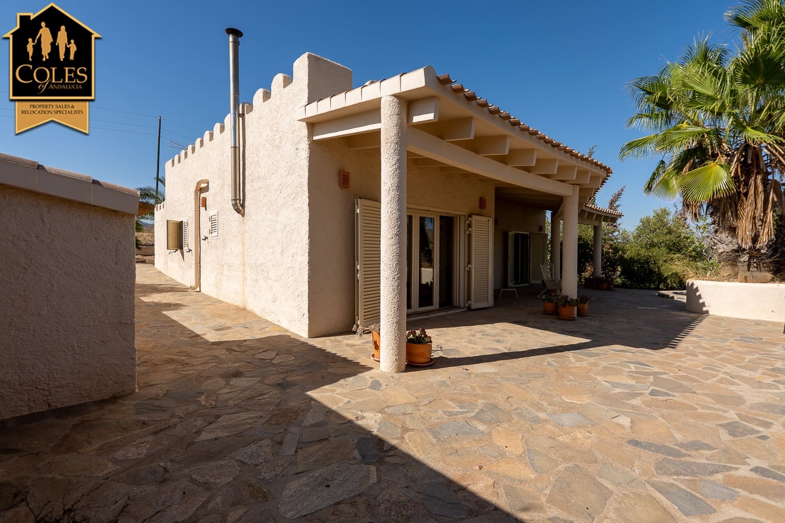 2 soveværelse Villa til salg i Los Gallardos med swimmingpool garage - € 309.995 (Ref: 9249136)