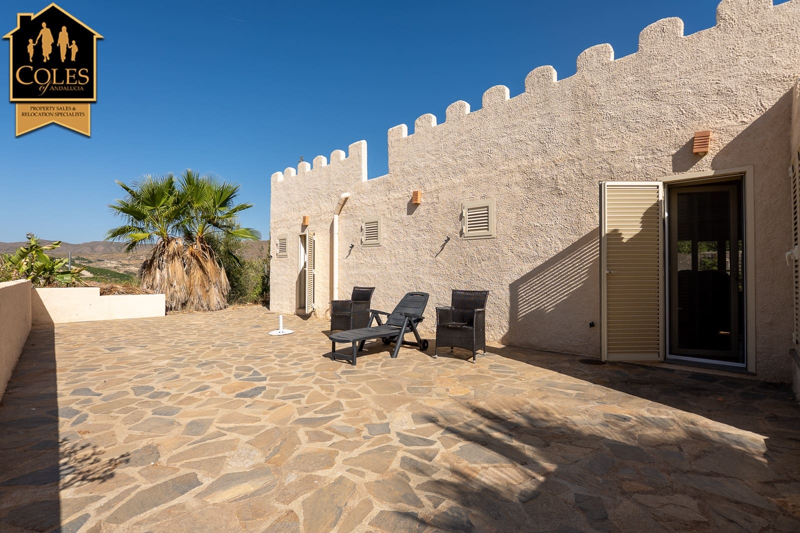 2 soveværelse Villa til salg i Los Gallardos med swimmingpool garage - € 309.995 (Ref: 9249136)