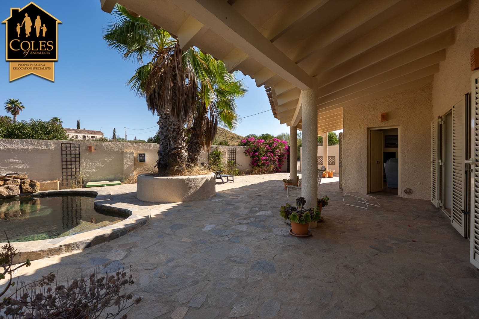 2 soveværelse Villa til salg i Los Gallardos med swimmingpool garage - € 309.995 (Ref: 9249136)