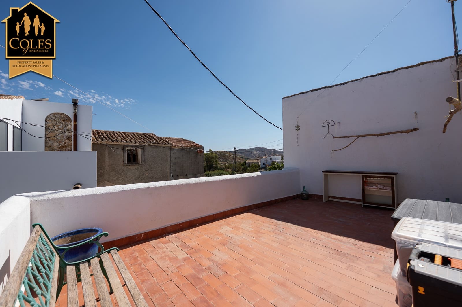 2 sovrum Finca/Hus på landet till salu i Lubrin - 74 950 € (Ref: 9266549)