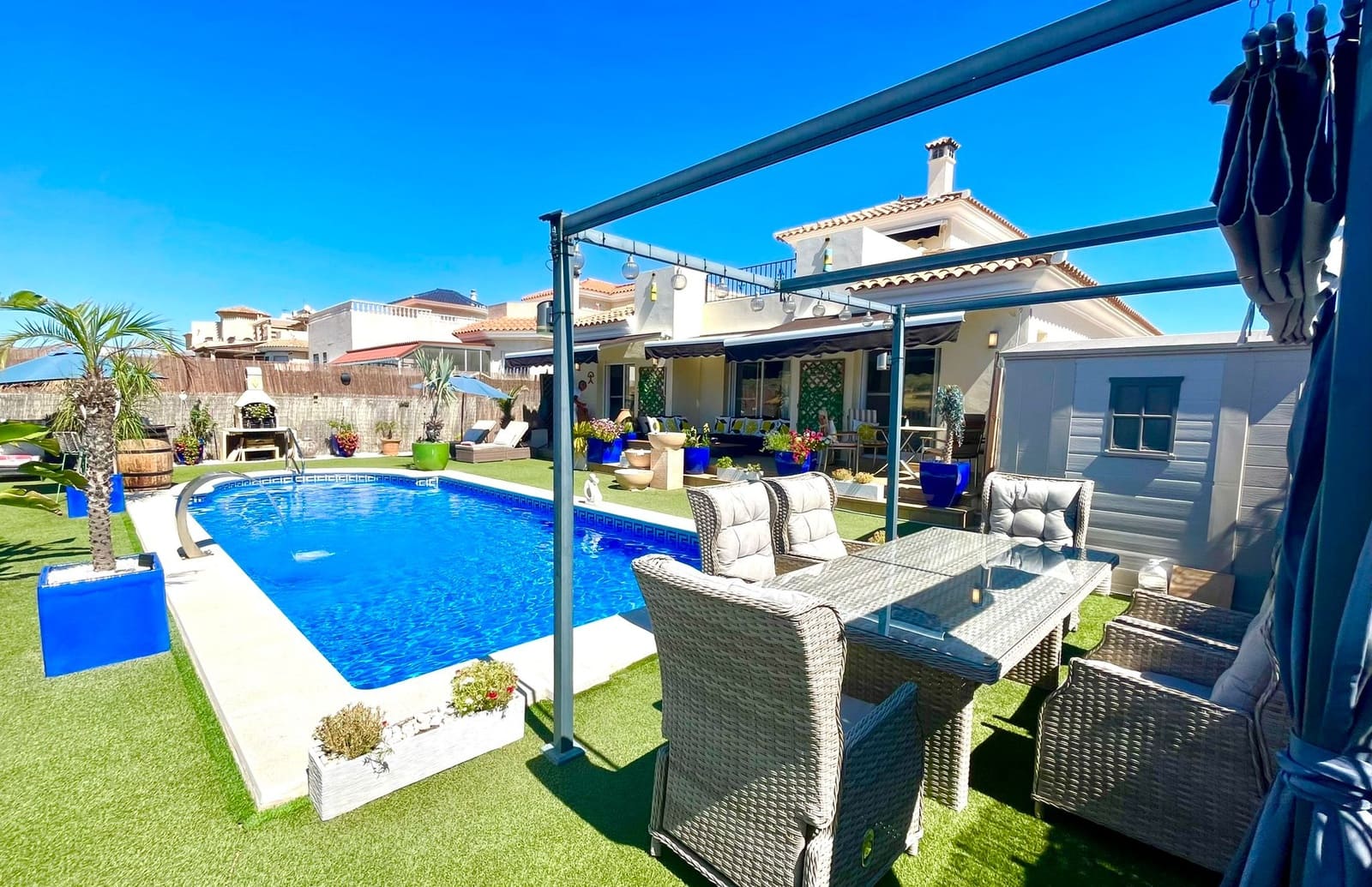 3 makuuhuone Huvila myytävänä paikassa Los Gallardos mukana uima-altaan 
autotalli - 349 950 € (Ref: 9471559)