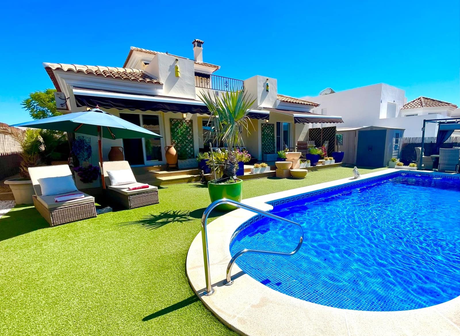 3 makuuhuone Huvila myytävänä paikassa Los Gallardos mukana uima-altaan 
autotalli - 349 950 € (Ref: 9471559)