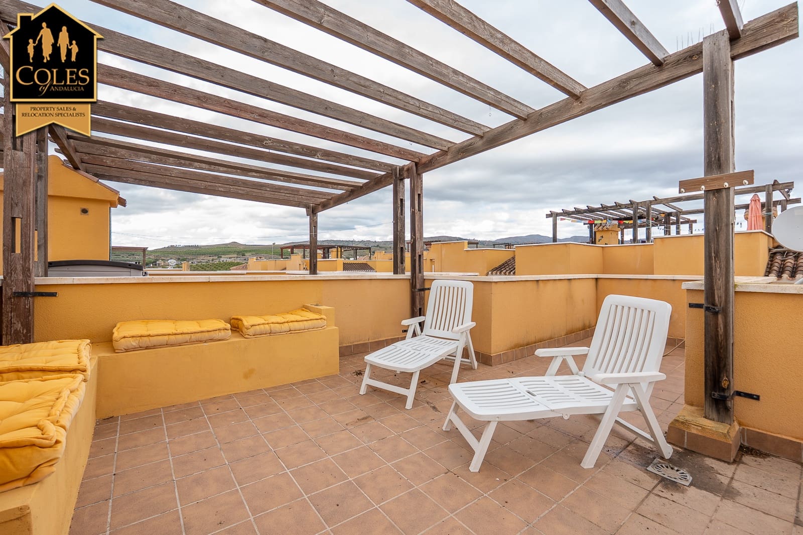 3 sypialnia Dom na sprzedaż w Los Gallardos z basenem garażem - 174 950 € (Ref: 9494865)