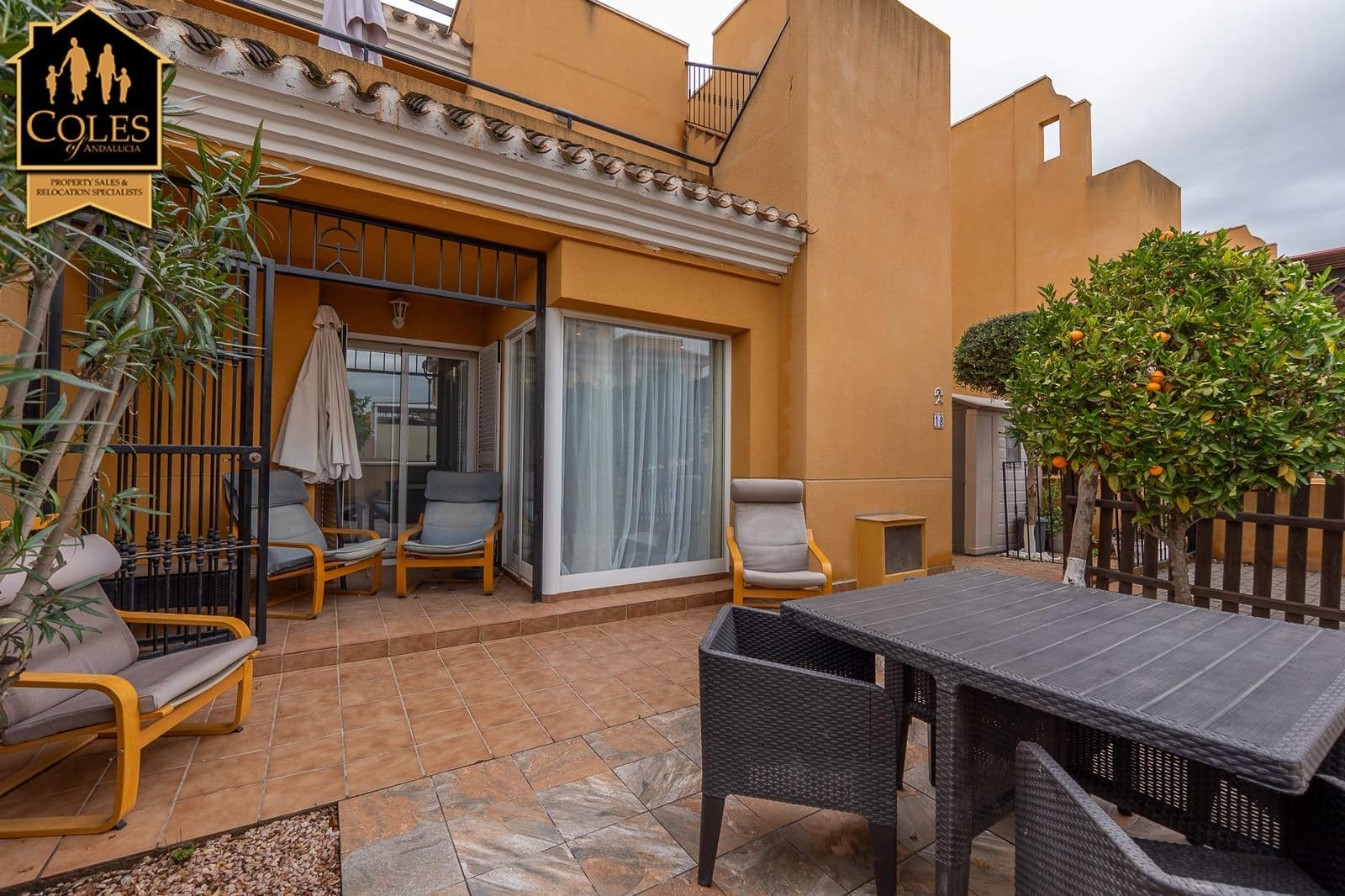 3 sypialnia Dom na sprzedaż w Los Gallardos z basenem garażem - 174 950 € (Ref: 9494865)