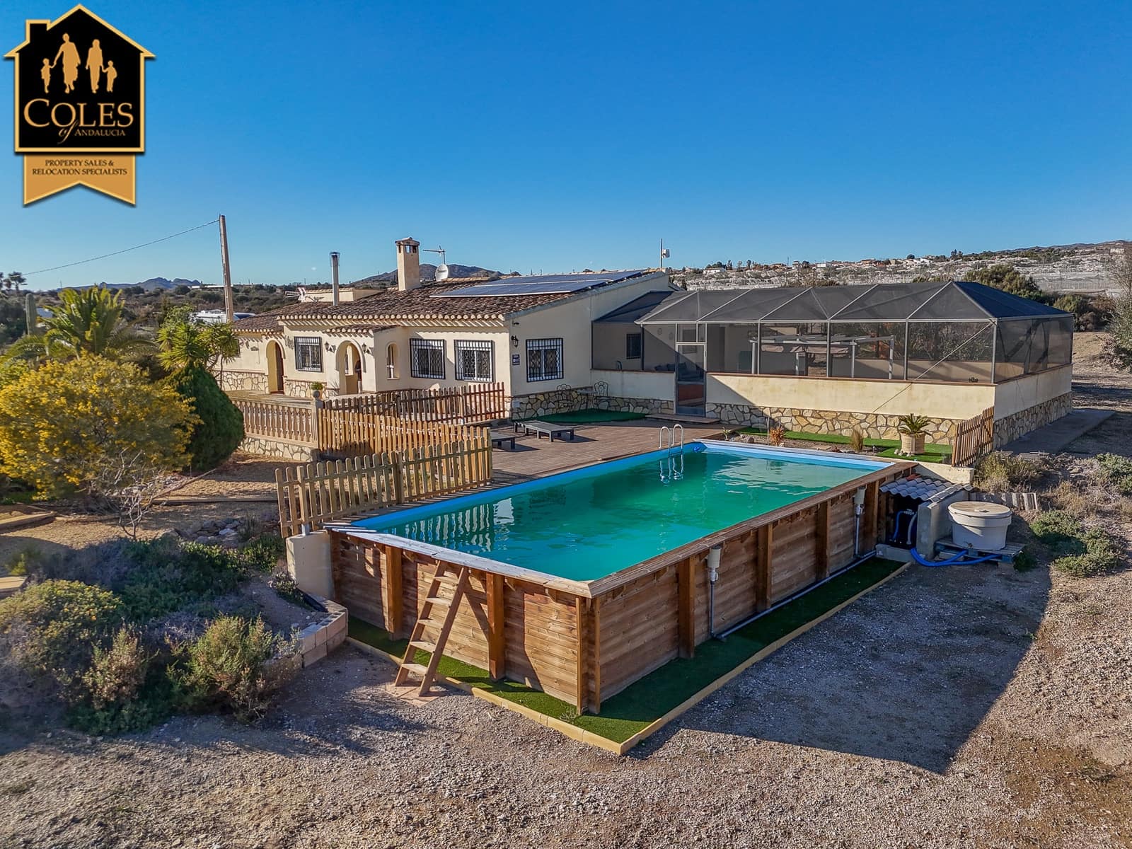 3 quarto Moradia para venda em Huercal-Overa com piscina garagem - 299 995 € (Ref: 9552995)