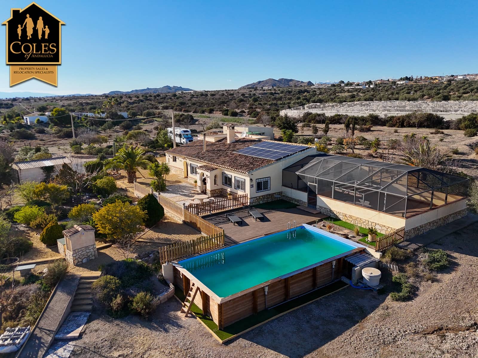 3 quarto Moradia para venda em Huercal-Overa com piscina garagem - 299 995 € (Ref: 9552995)