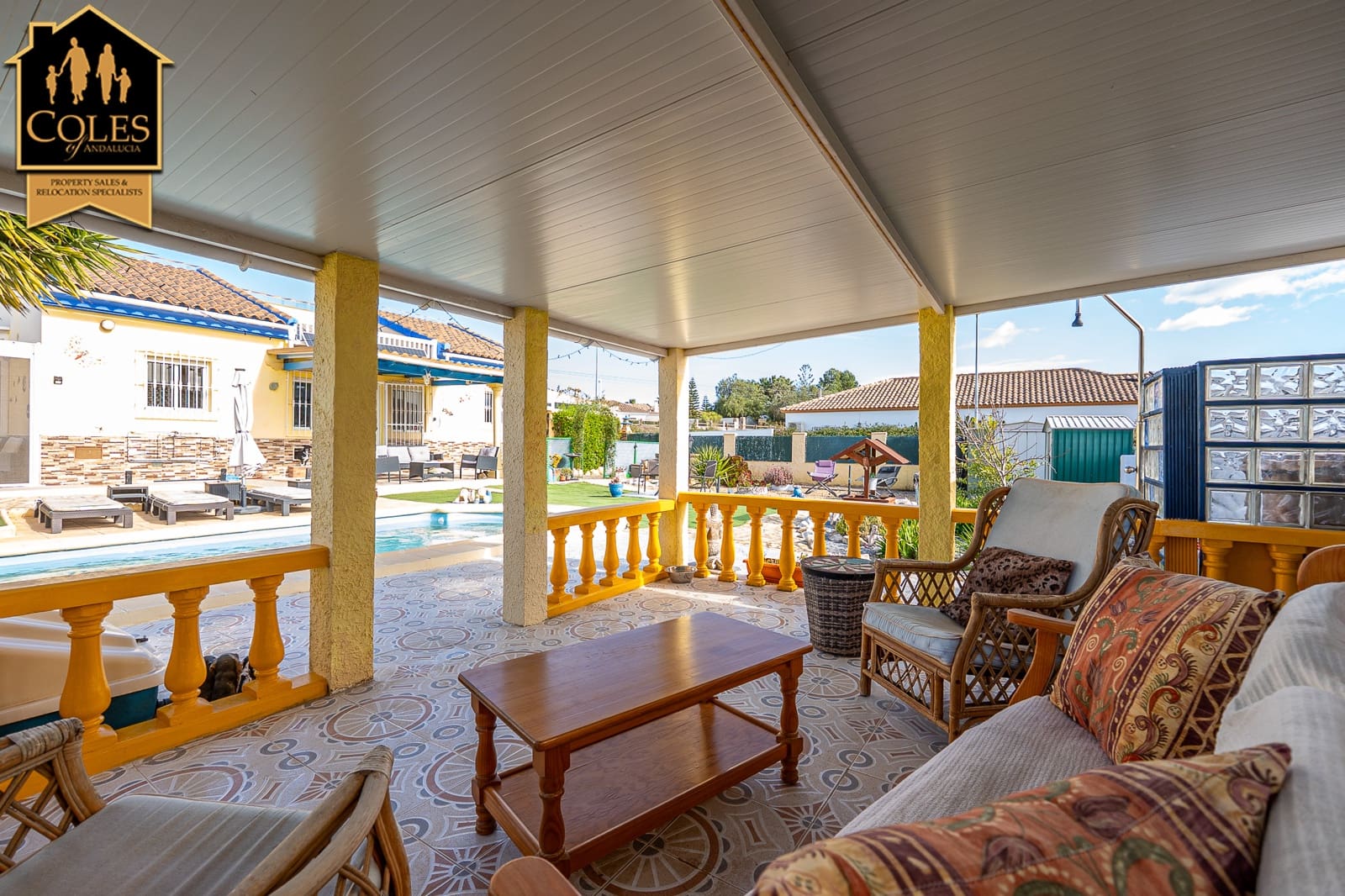 3 sypialnia Willa na sprzedaż w Arboleas z basenem garażem - 259 995 € (Ref: 9566395)