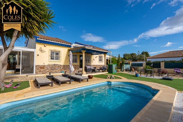 3 sypialnia Willa na sprzedaż w Arboleas z basenem garażem - 259 995 € (Ref: 9566395)