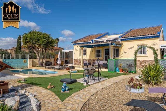 3 sypialnia Willa na sprzedaż w Arboleas z basenem garażem - 259 995 € (Ref: 9566395)