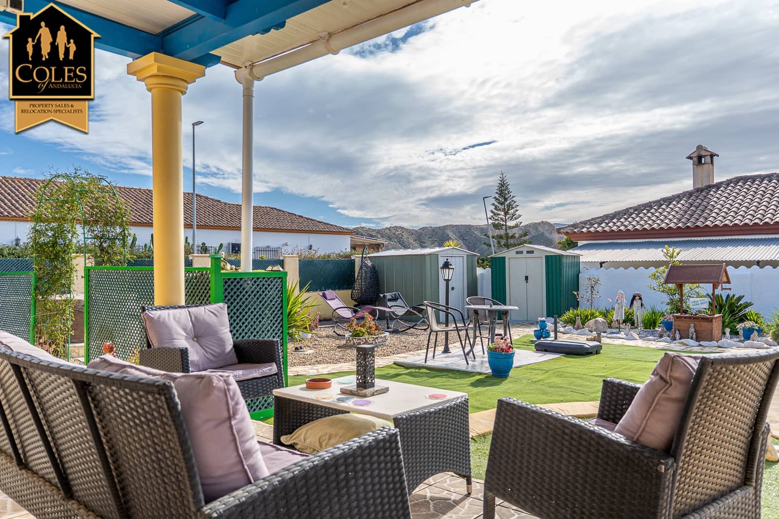 3 sypialnia Willa na sprzedaż w Arboleas z basenem garażem - 259 995 € (Ref: 9566395)