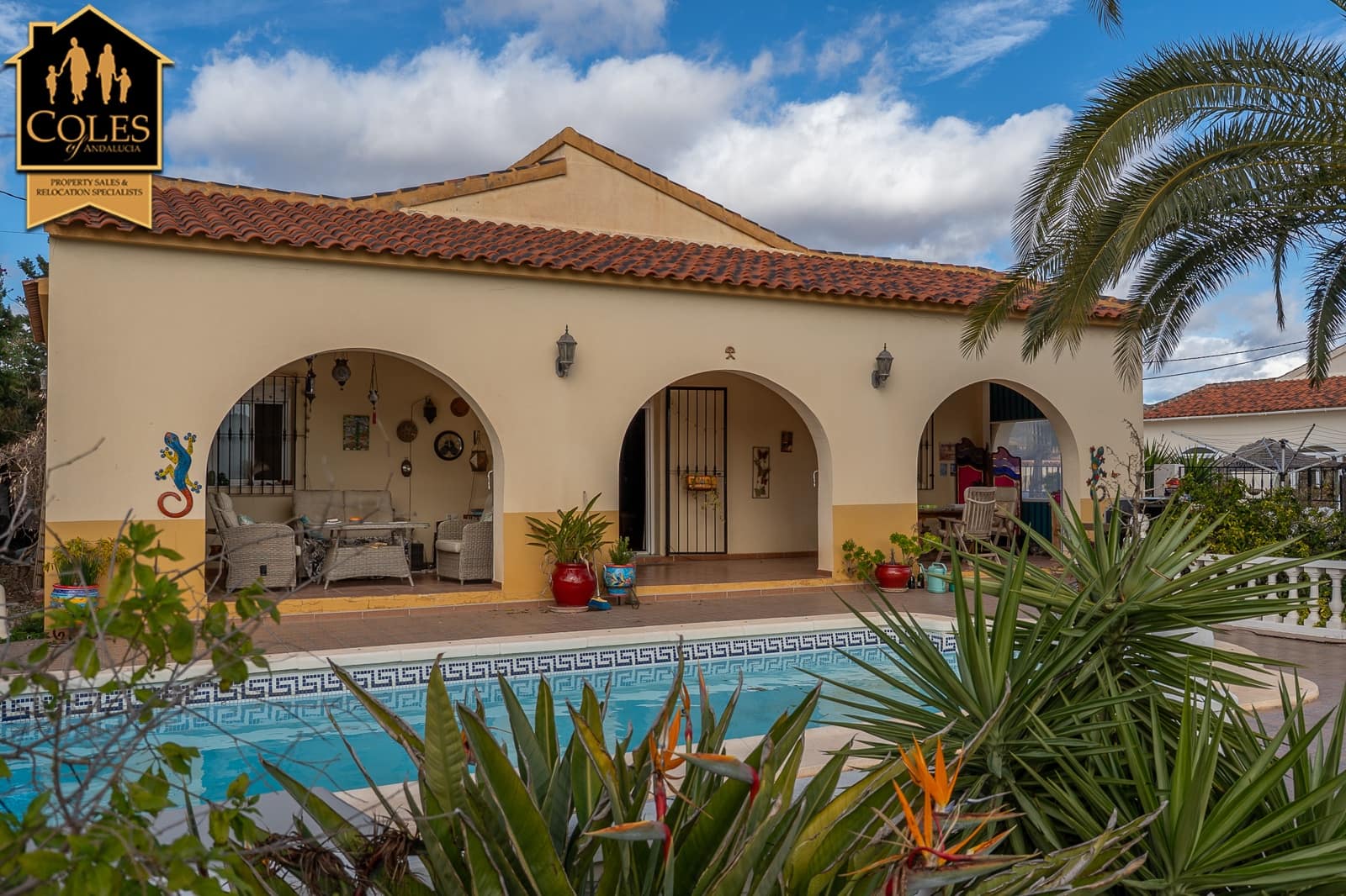 4 sypialnia Willa na sprzedaż w Arboleas z basenem garażem - 299 000 € (Ref: 9566401)