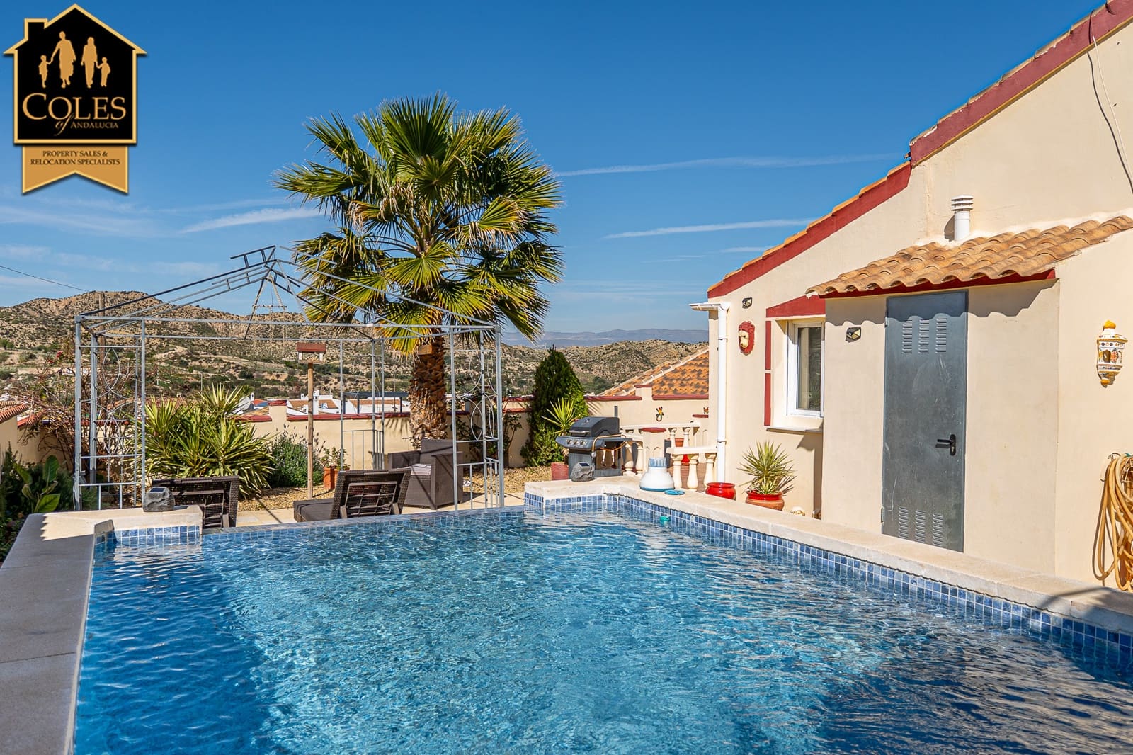 2 Zimmer Villa zu verkaufen in Arboleas mit Pool Garage - 269.500 € (Ref: 9665128)