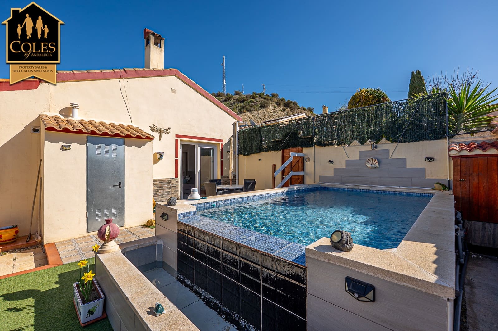 2 Zimmer Villa zu verkaufen in Arboleas mit Pool Garage - 269.500 € (Ref: 9665128)