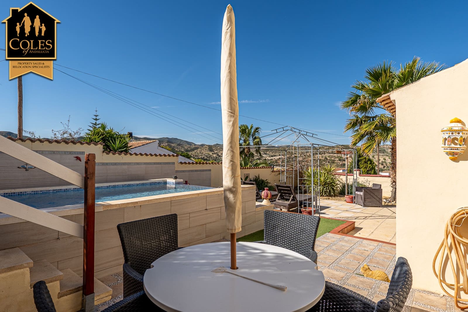 2 Zimmer Villa zu verkaufen in Arboleas mit Pool Garage - 269.500 € (Ref: 9665128)