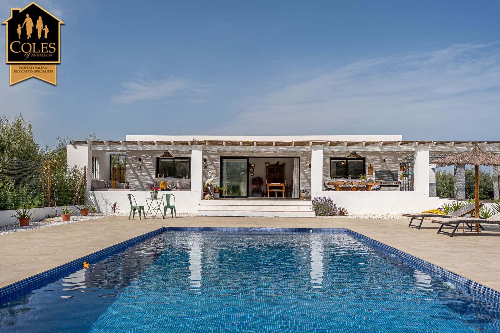 3 sypialnia Willa na sprzedaż w Mojacar z basenem garażem - 575 000 € (Ref: 9781320)