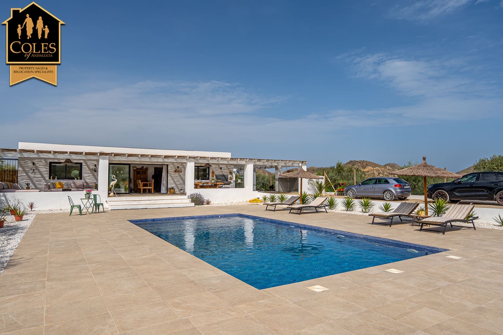 3 sypialnia Willa na sprzedaż w Mojacar z basenem garażem - 575 000 € (Ref: 9781320)