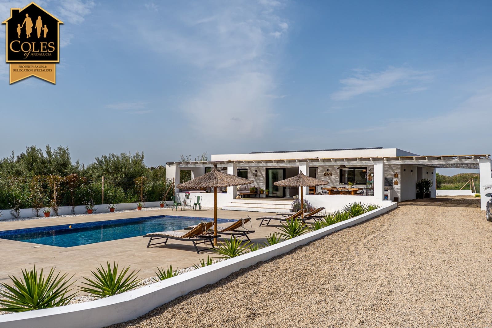 3 sypialnia Willa na sprzedaż w Mojacar z basenem garażem - 575 000 € (Ref: 9781320)