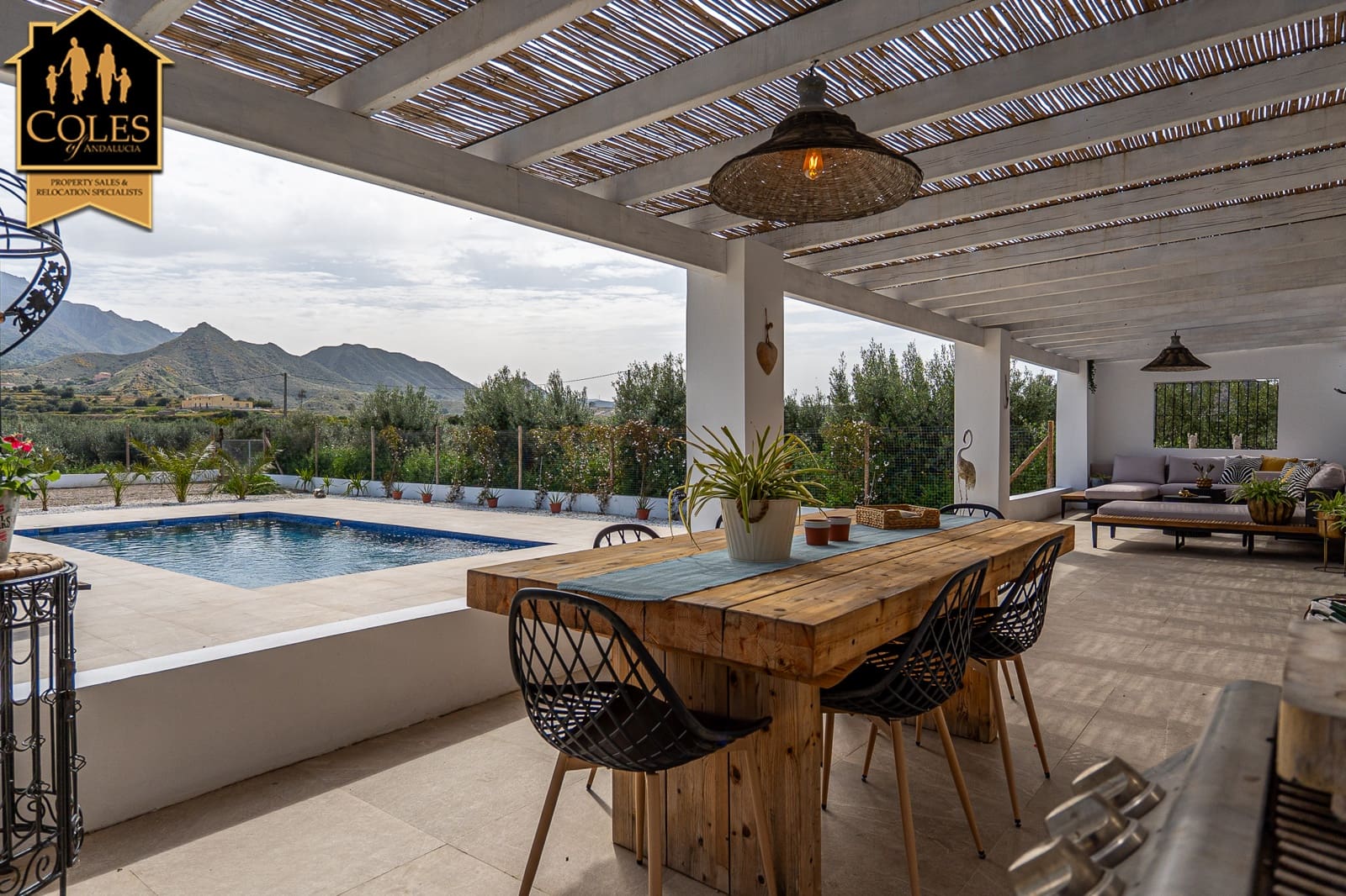 3 sypialnia Willa na sprzedaż w Mojacar z basenem garażem - 575 000 € (Ref: 9781320)