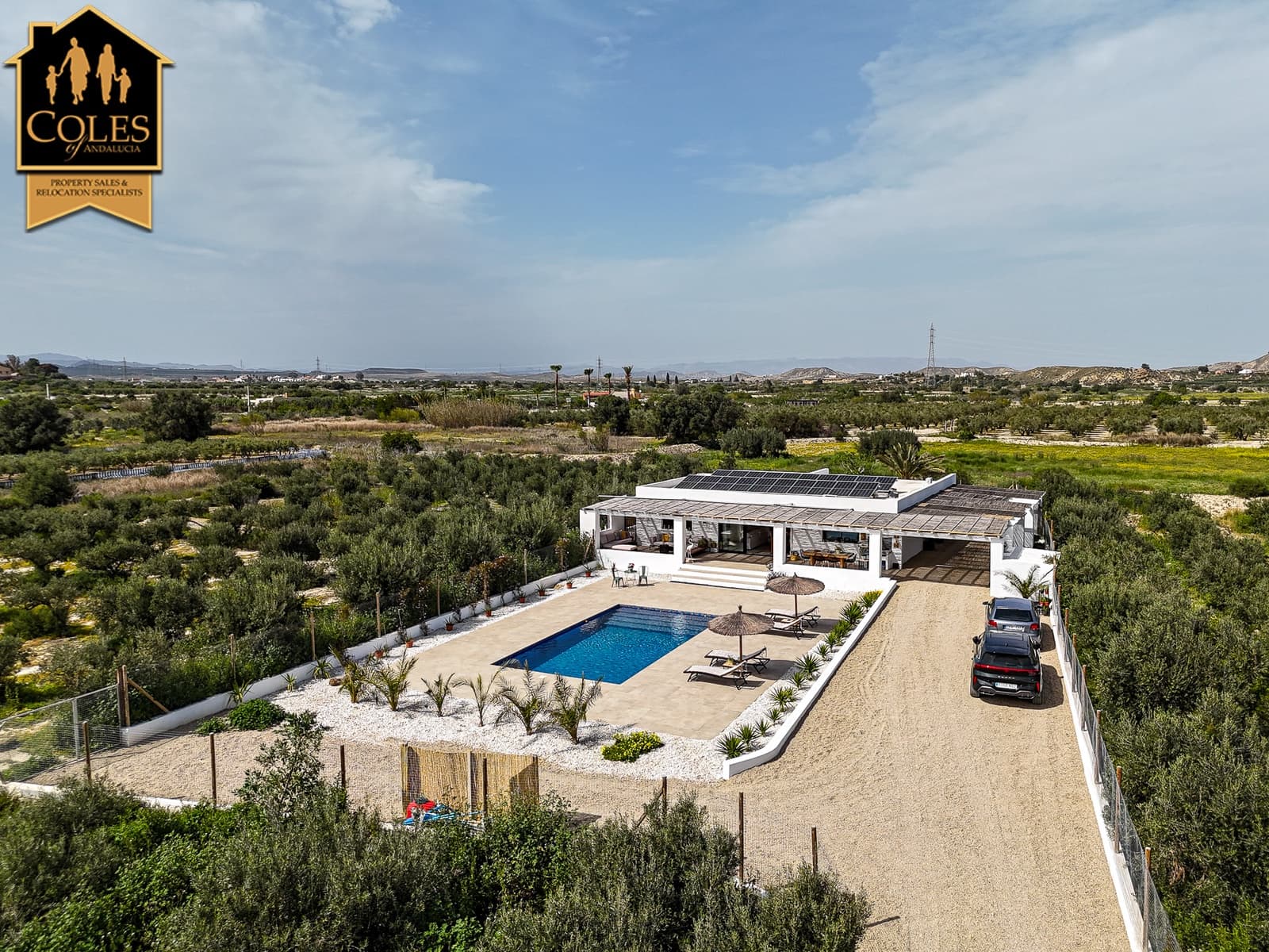 3 sypialnia Willa na sprzedaż w Mojacar z basenem garażem - 575 000 € (Ref: 9781320)