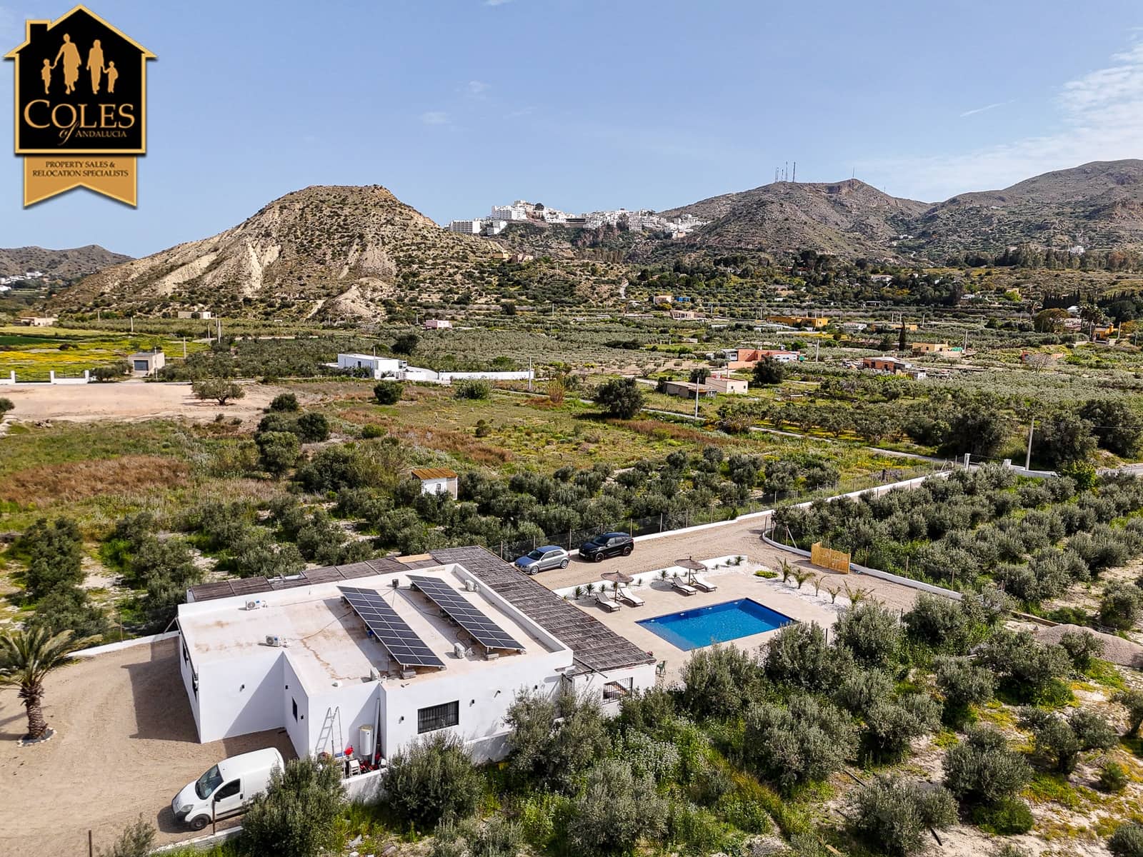 3 sypialnia Willa na sprzedaż w Mojacar z basenem garażem - 575 000 € (Ref: 9781320)