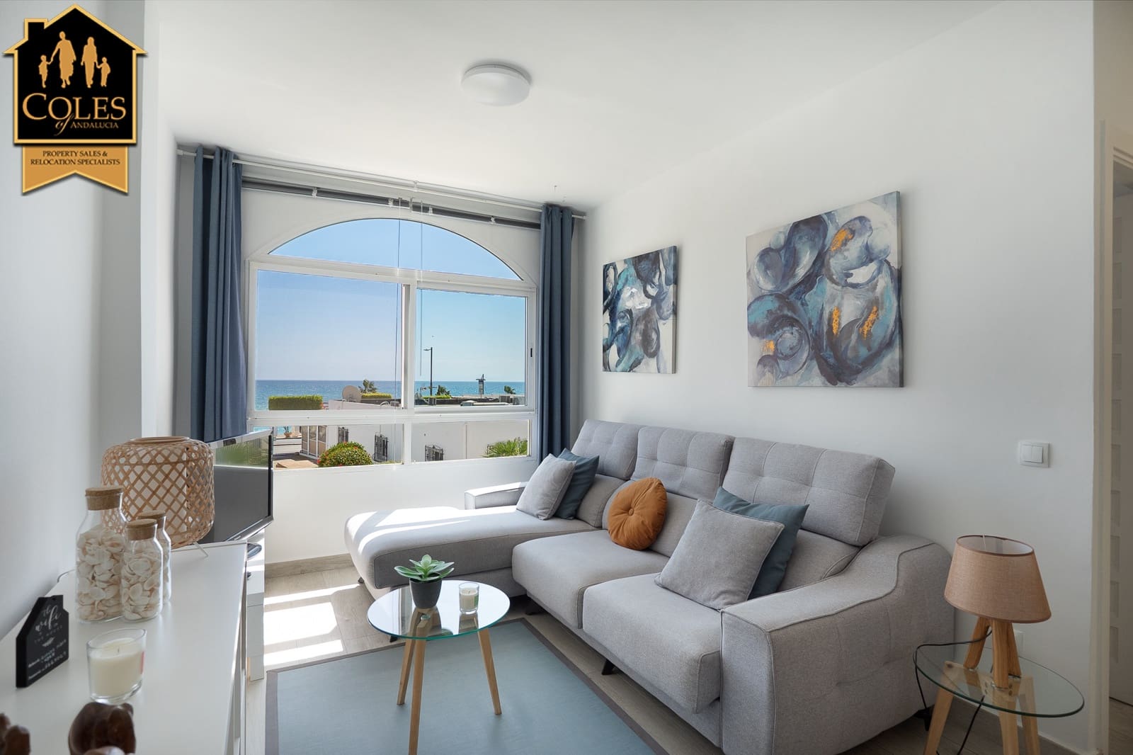 2 Zimmer Strandapartment zu verkaufen in Mojacar mit Garage - 214.950 € (Ref: 9823974)