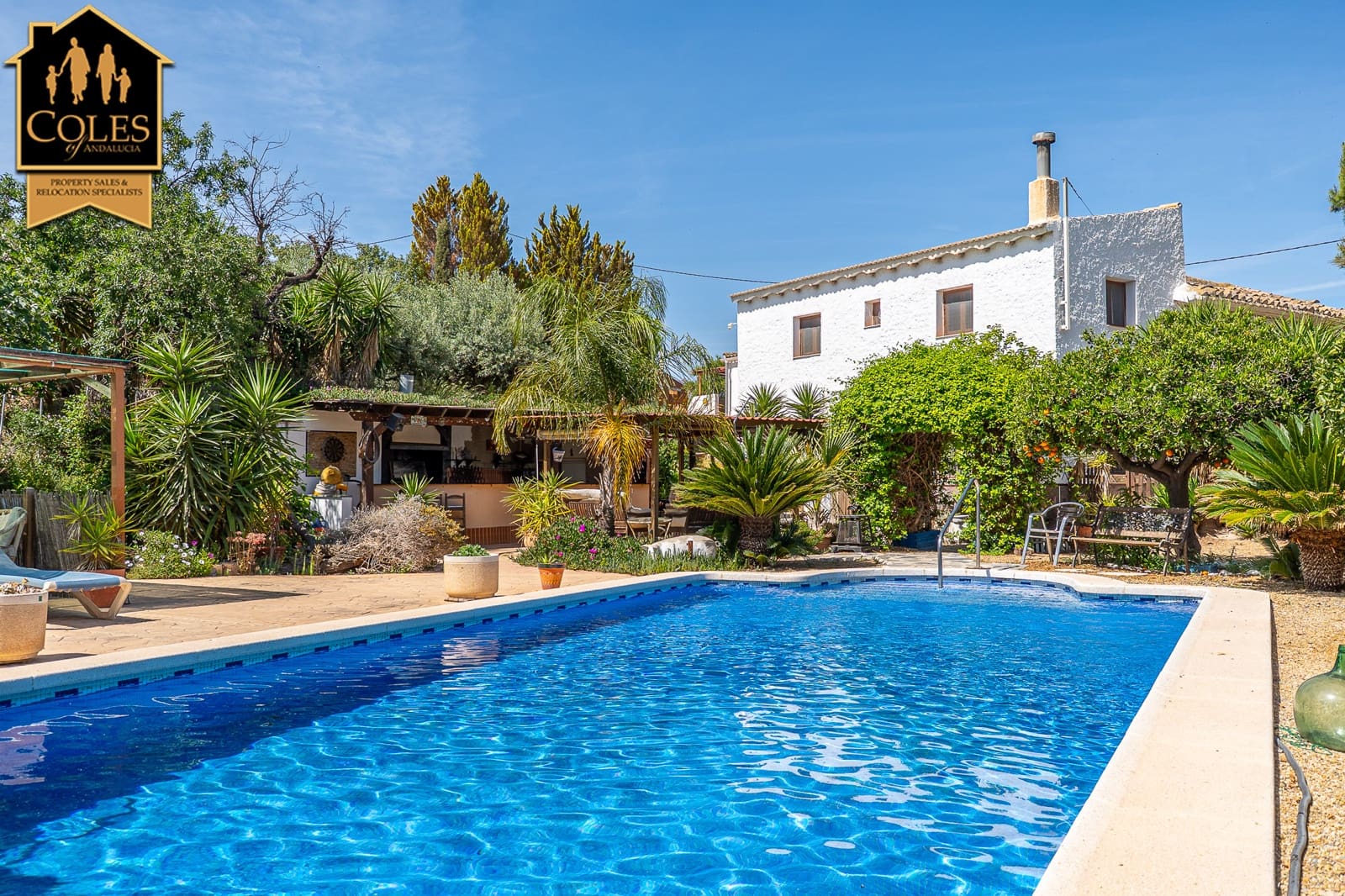 4 soveværelse Finca/Landehus til salg i Cantoria med swimmingpool garage - € 320.000 (Ref: 9844142)