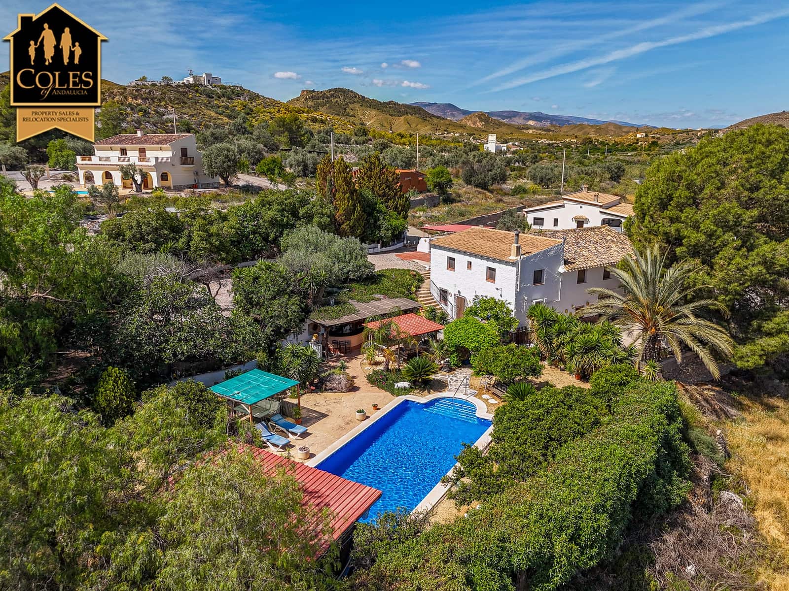 4 soveværelse Finca/Landehus til salg i Cantoria med swimmingpool garage - € 320.000 (Ref: 9844142)