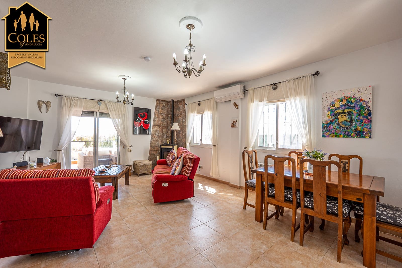 2 soveværelse Villa til salg i Turre med swimmingpool garage - € 274.950 (Ref: 9844353)
