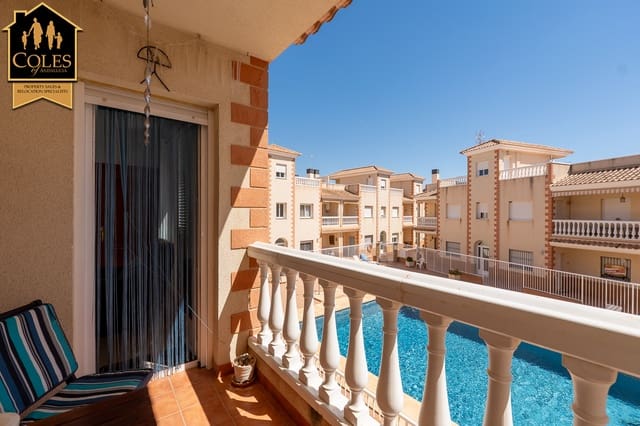 2 chambre Appartement à vendre à Los Lobos, Cuevas del Almanzora avec piscine garage - 97 500 € (Ref: 9885155)