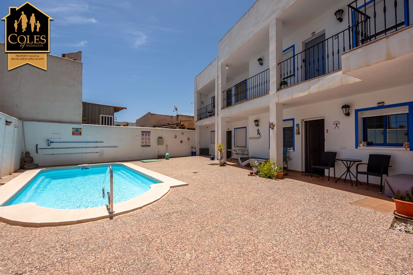 2 soverom Leilighet til salgs i Los Gallardos med svømmebasseng garasje - € 134 995 (Ref: 9937193)