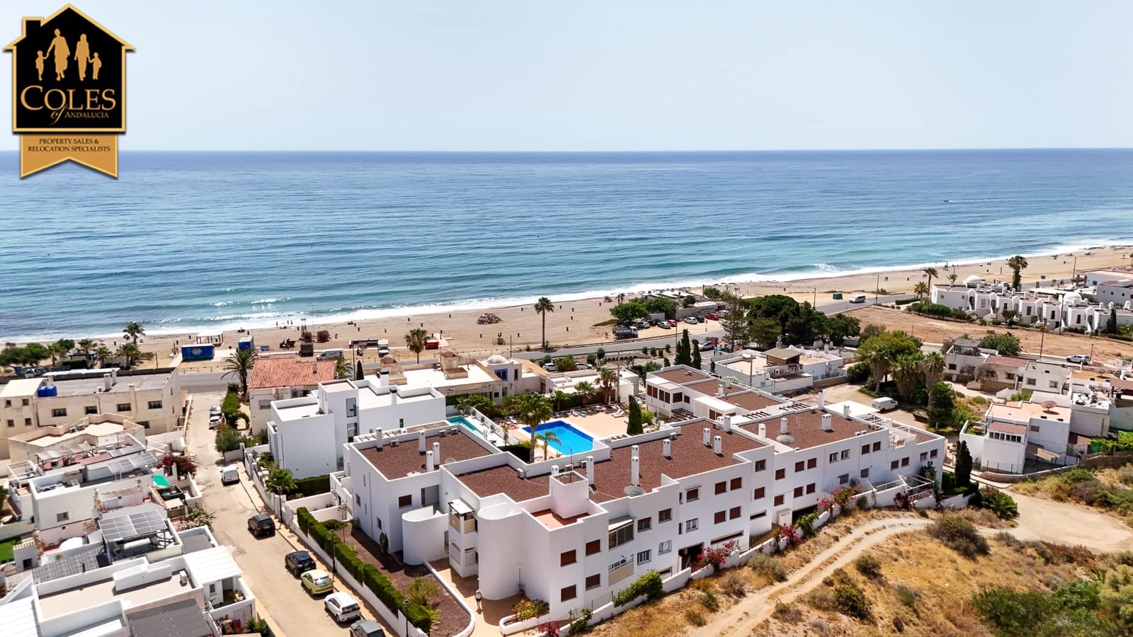 2 sypialnia Apartament przy plaży na sprzedaż w Mojacar z basenem garażem - 284 950 € (Ref: 9944379)