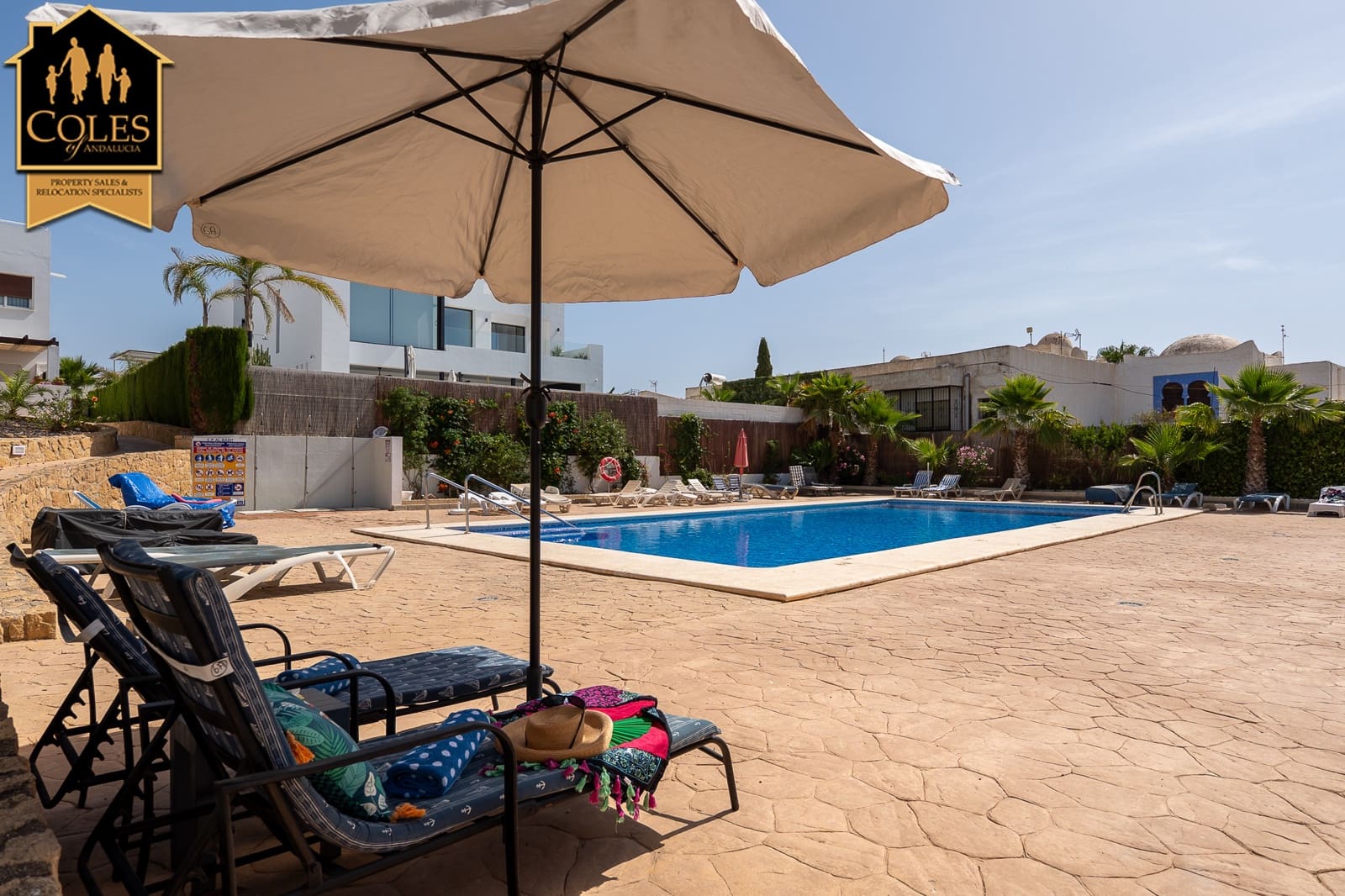 2 sypialnia Apartament przy plaży na sprzedaż w Mojacar z basenem garażem - 284 950 € (Ref: 9944379)