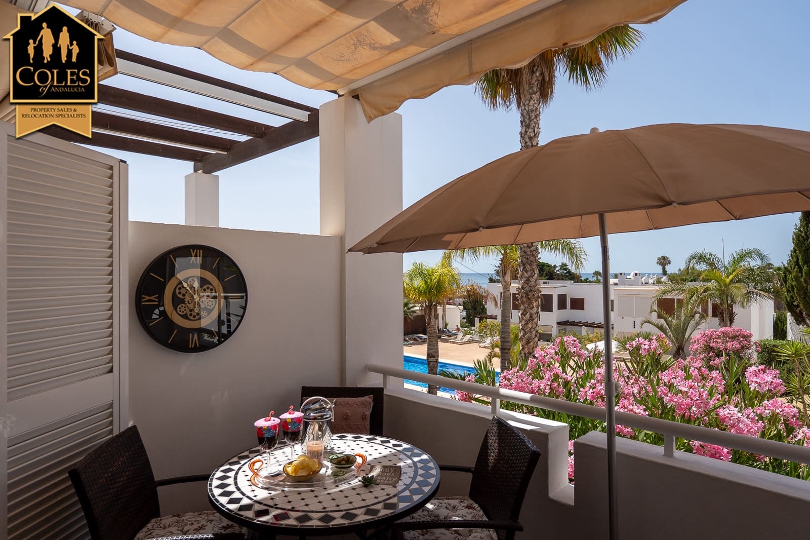 2 sypialnia Apartament przy plaży na sprzedaż w Mojacar z basenem garażem - 284 950 € (Ref: 9944379)