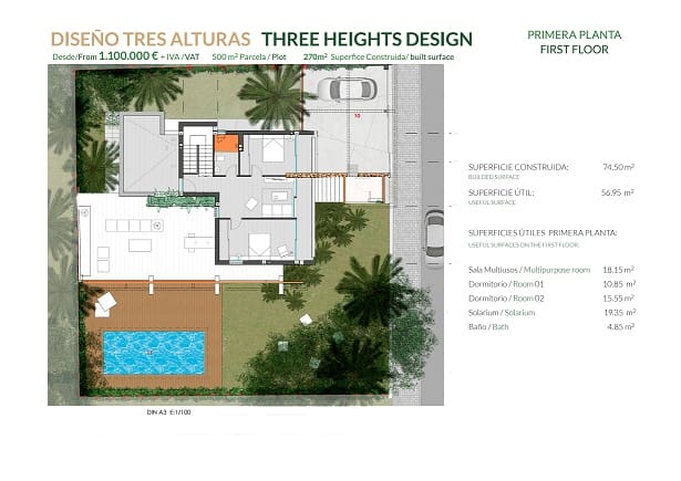 4 camera da letto Villa in vendita in Dehesa de Campoamor con piscina - 1.160.000 € (Rif: 8853187)