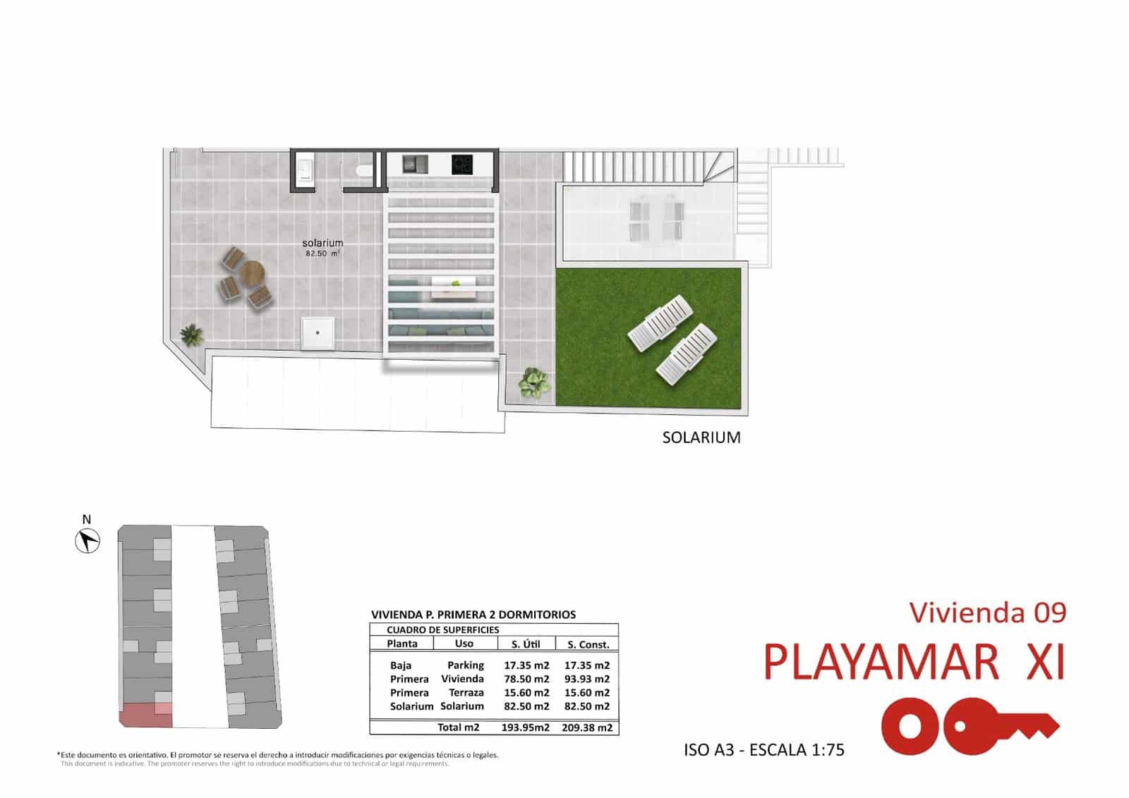 2 bedroom Apartment for sale in Pilar de la Horadada with pool - € 235,900 (Ref: 8853196)