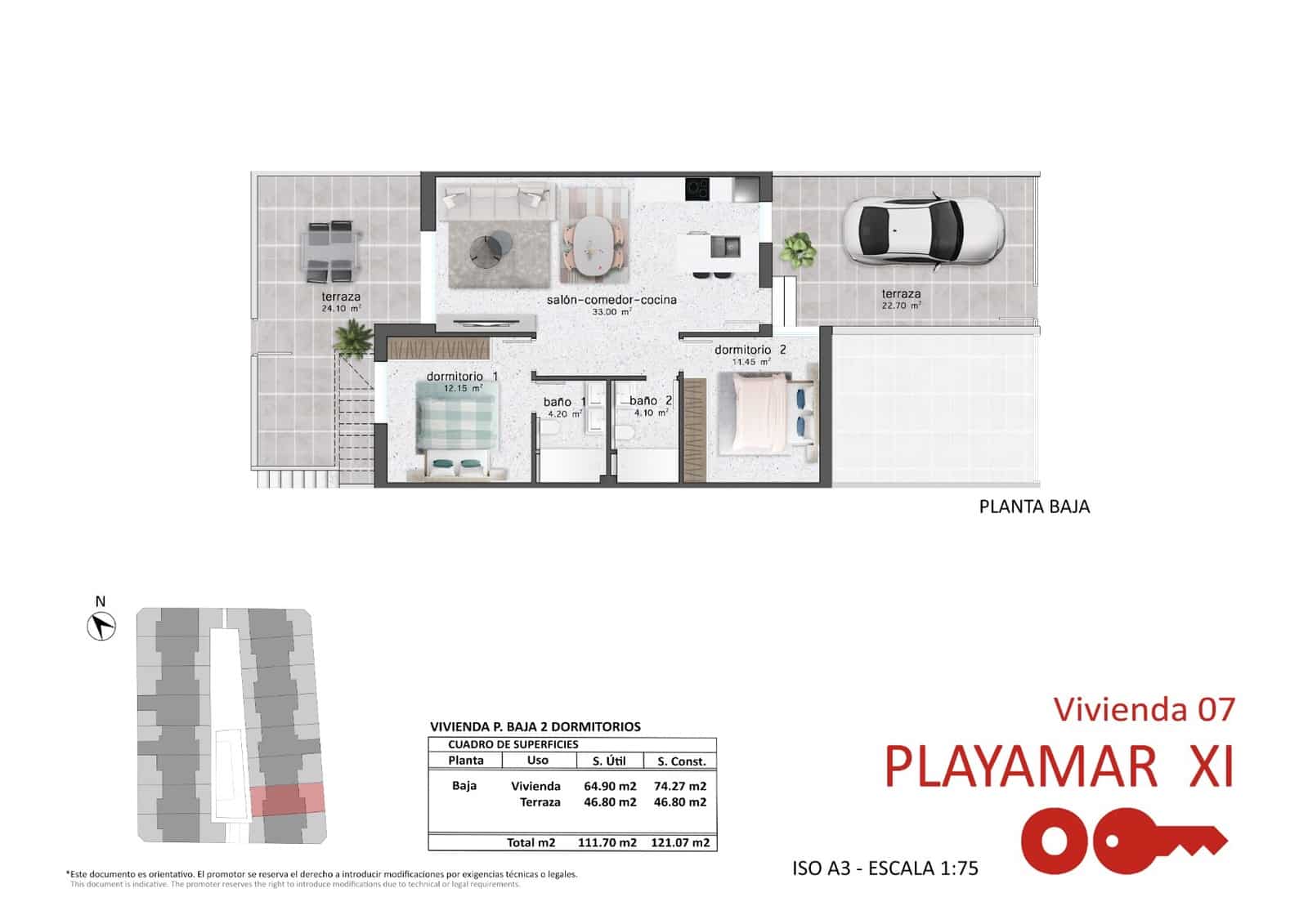 2 bedroom Apartment for sale in Pilar de la Horadada with pool - € 235,900 (Ref: 8853196)