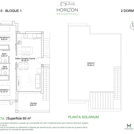 2 bedroom Apartment for sale in Orihuela Costa with pool garage - € 254,000 (Ref: 8853204)