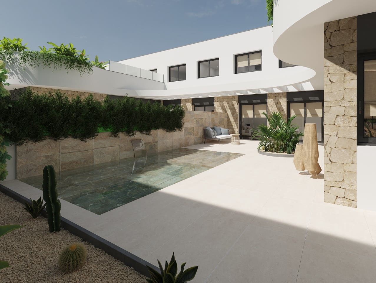 3 bedroom Semi-detached Villa for sale in Rojales with pool garage - € 399,000 (Ref: 9676364)